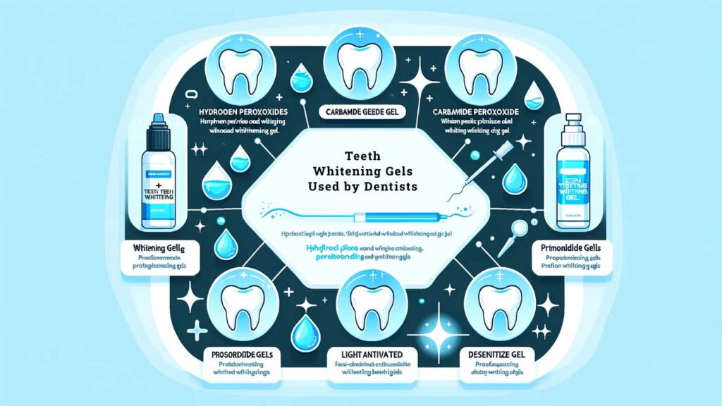Teeth Whitening Gels Used by Dentists