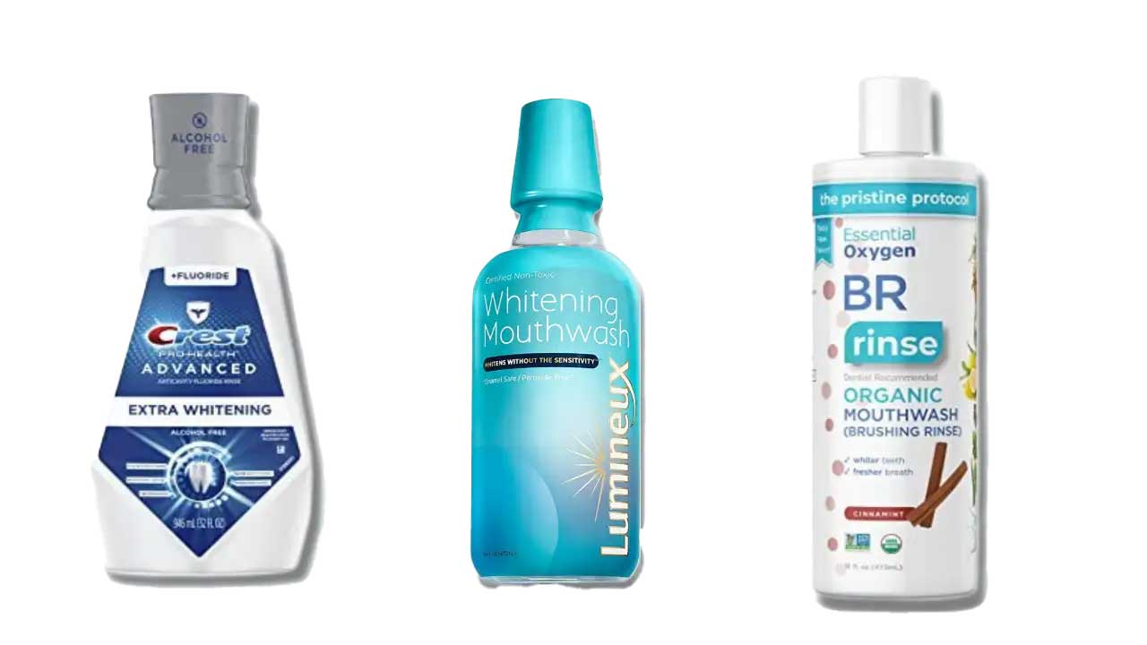 A Review of the Top Teeth Whitening Rinse Brands on the Market