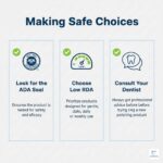 What are the best polish pastes for home use that mimic prophy paste effects safely?