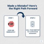 What should I do if I've already used prophy paste at home?