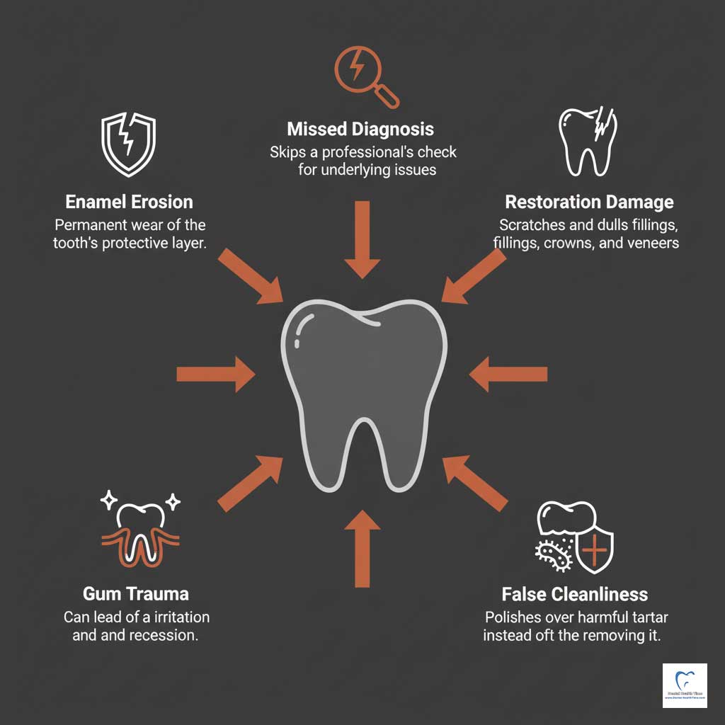 The 5 Hidden Dangers of DIY Teeth Polishing