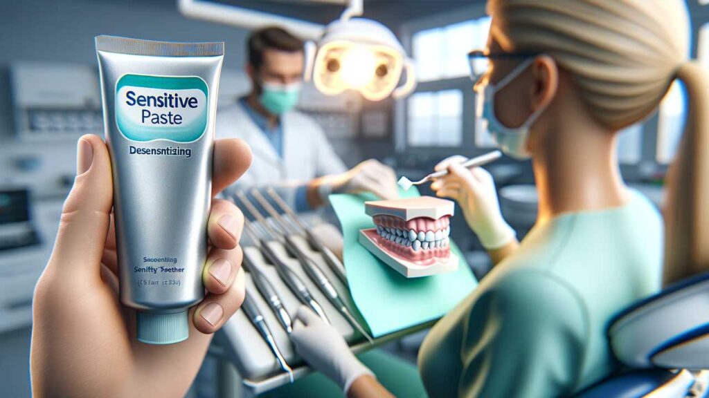 Can I use prophy paste on my sensitive teeth?