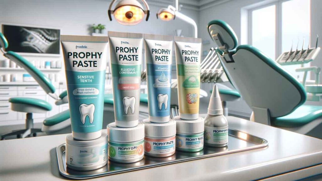 What are the benefits of using prophy paste