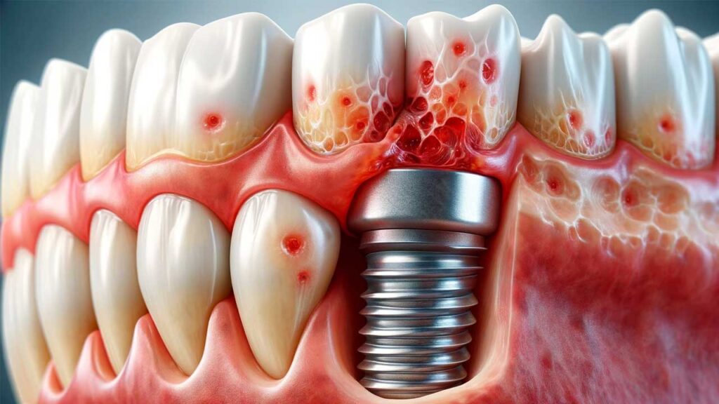 Infection Around Dental Implant