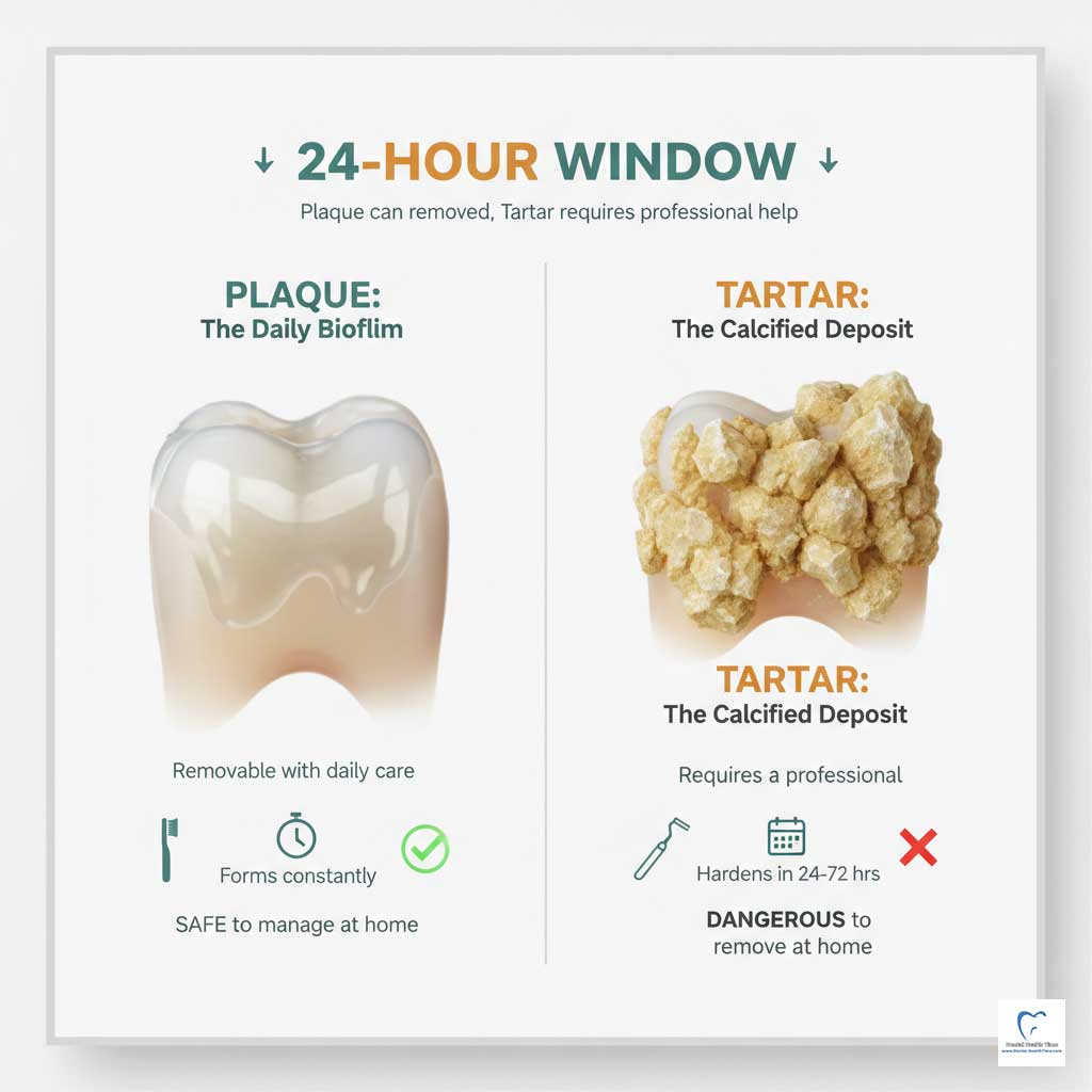 The Defining Line: Manageable Plaque vs. Hardened Tartar