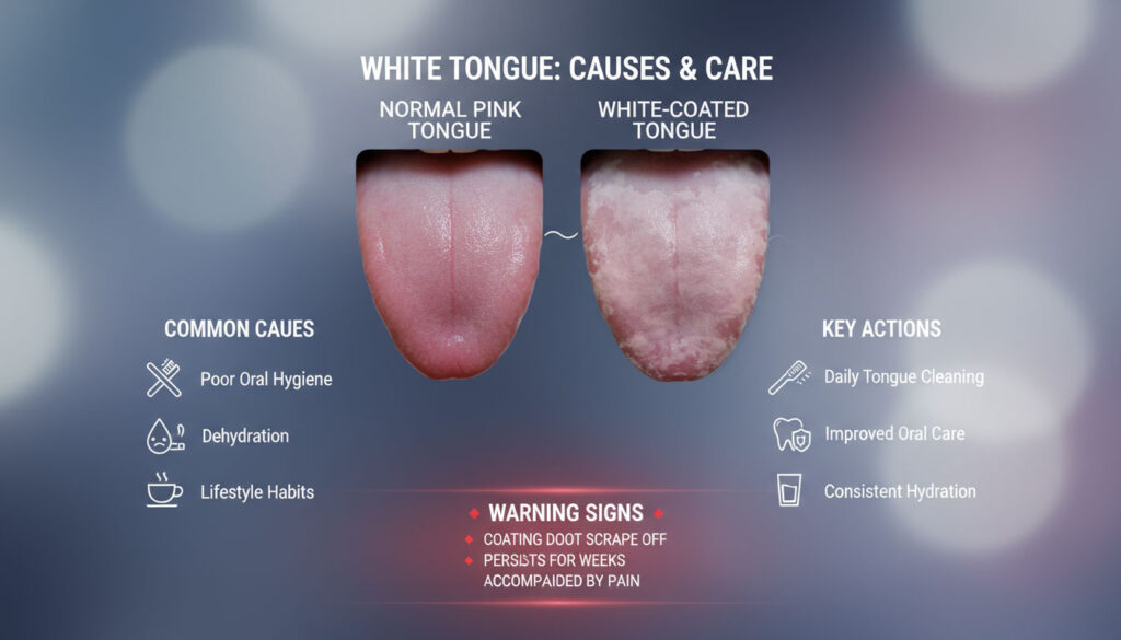 Why Is My Tongue White? Understand Causes, Cures, and When to Worry
