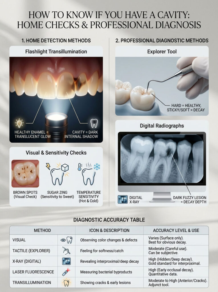 How to Know If You Have a Cavity Using Home Checks and Professional Diagnosis