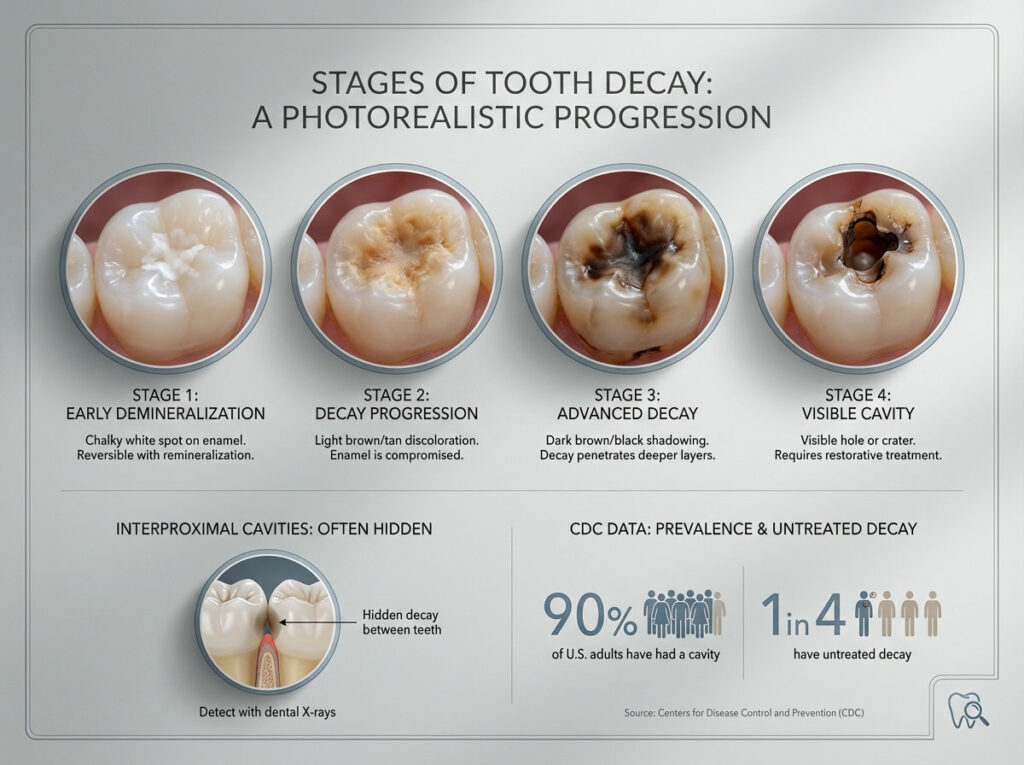 What Does a Cavity Look Like? Signs You Have a Cavity